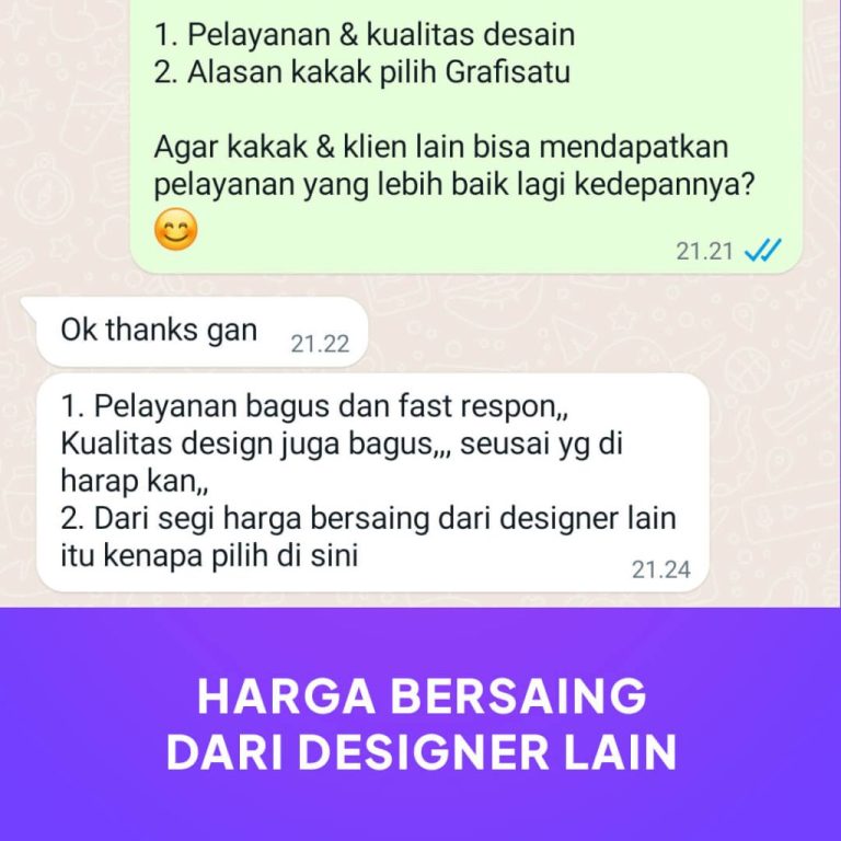 TESTIMONI JASA BUAT LOGO GRAFISATU