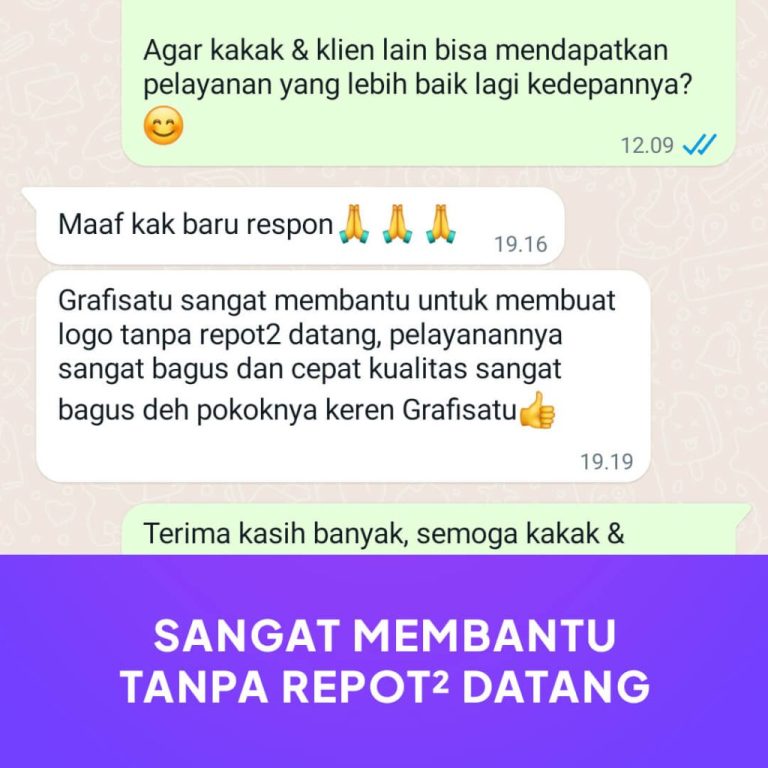 TESTIMONI JASA LOGO JAKARTA GRAFISATU